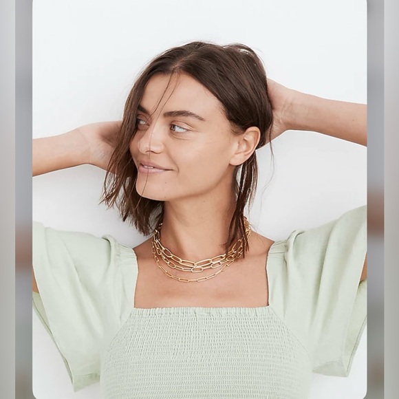 Madewell paperclip chain necklace - Picture 5 of 16